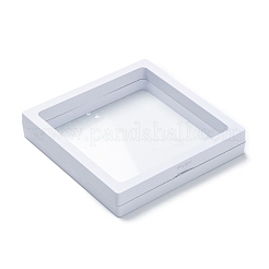 Квадратные прозрачные pe тонкопленочные подвесные стенды для ювелирных изделий&nbsp;LS-CON-D009-02B-01