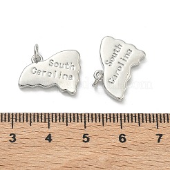 Messing Anhänger & Charms&nbsp;KK-D229-22P-P