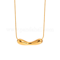 Элегантные подвески в форме арахиса из нержавеющей стали 304&nbsp;PE9238-1