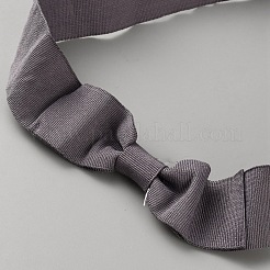 Женская эластичная повязка на шляпу из искусственной замши с бантом&nbsp;AJEW-WH0696-082G