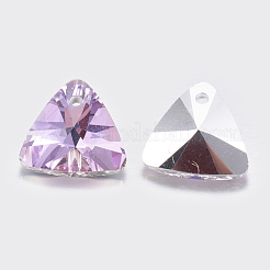 Breloques de strass en verre à facettes&nbsp;RGLA-F050-B-001VL