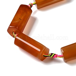 Природный агат бисер нитей G-K334-05