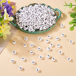 500шт акриловые бусины&nbsp;SACR-TA0001-55L