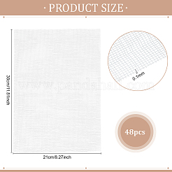 48 шт. хлопчатобумажной марлевой ткани для переплета книг&nbsp;DIY-BC0016-40B