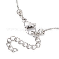Изготовление браслета-цепочки Boston Link толщиной 1 мм из нержавеющей стали 304&nbsp;AJEW-JB01519