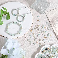 2 нити натуральных цветочных бусин амазонита нити&nbsp;G-SC0002-72A