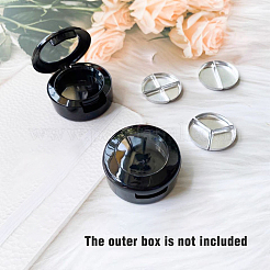 3 стиль 2/3/4 отделения пустая круглая железная коробка для замены теней для век&nbsp;FIND-FH0007-33