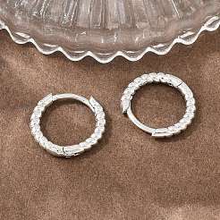Laiton Huggie boucles d'oreilles&nbsp;KK-CBA8324-18B-P
