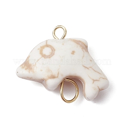 Подвески из синтетической бирюзы&nbsp;PALLOY-JF02372-01