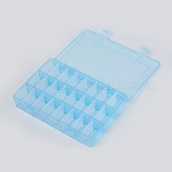 Пластиковые съемные контейнеры для бусинок&nbsp;CON-WH0070-84B