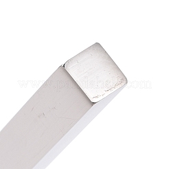 Pendentifs gravés sur quatre côtés en acier inoxydable 304 résistant au ternissement&nbsp;STAS-I140-30B-S
