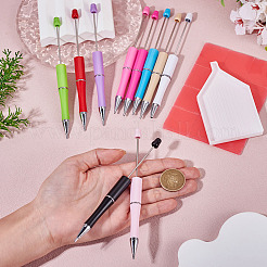 10 penna con perline per nail art in plastica ABS da 10 colori&nbsp;DIY-TA0014-97