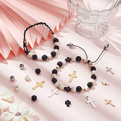 Kit fai da te per realizzare braccialetti a tema religioso&nbsp;DIY-AR0003-54