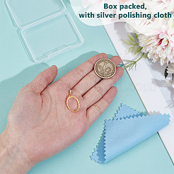 1 шт. подвеска-корзинка из стерлингового серебра&nbsp;STER-BC0003-15C-G