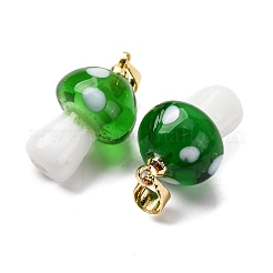 Подвески лэмпворк ручной работы&nbsp;LAMP-S069-08G-03