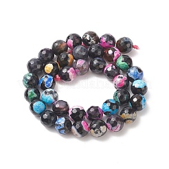 Природные пожары треск агат бисер нитей&nbsp;G-E399-01G