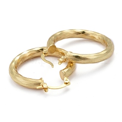 Orecchino ad anello in ottone&nbsp;EJEW-P265-08G