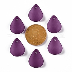 Прозрачные матовые акриловые подвески MACR-S371-09A-743