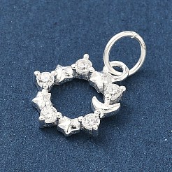 925 ciondolo in argento sterling con zirconi cubici trasparenti&nbsp;STER-G049-01D-S