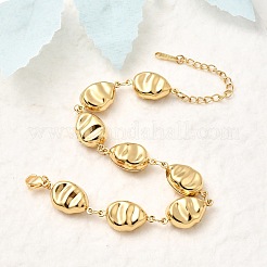 Браслеты из звеньевой цепи из нержавеющей стали 304&nbsp;BJEW-P368-01G