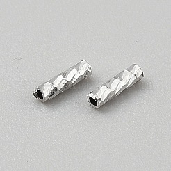 925 in argento sterling perline tubo&nbsp;STER-WH0004-060C-P