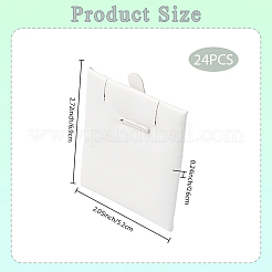 24 шт. кулон из искусственной кожи и губки для ювелирных изделий&nbsp;NDIS-SP0001-03B-02