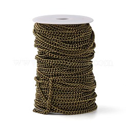 Catene a maglie cubane di ferro&nbsp;CH-R013-7x5.5mm-AB-NF