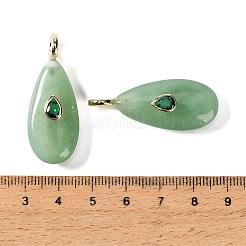 Pendentifs en aventurine vert naturel&nbsp;GG-CBA6382-05A