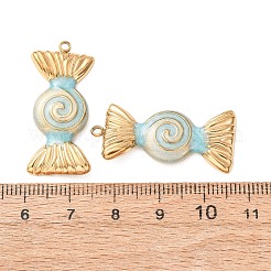 304 Edelstahl-Emaille-Anhänger&nbsp;SA-CBAD609-05G-03