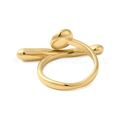 Кольца из нержавеющей стали 304 для женщин&nbsp;RJEW-U013-06G