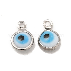 304 Edelstahl mit Glasemaille-Anhängern&nbsp;STAS-G305-10P