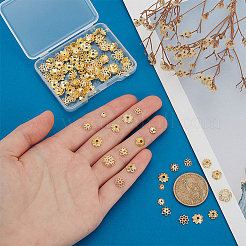 120 шт. 12 стиля колпачков для бусин из сплава&nbsp;FIND-PH0022-80G