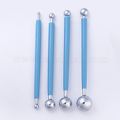 Professionelle diy edelstahl polymer clay werkzeuge&nbsp;TOOL-WH0044-04