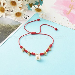 Bracelets réglables en fil de nylon&nbsp;BJEW-JB06398-02