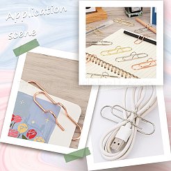 20 Stück Stiftclips aus Eisen in 4 Farben für Notizbuch&nbsp;FIND-SP0002-98B