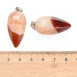Natürliche Achat Anhänger&nbsp;GG-K002-16G
