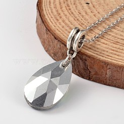 Стеклянные европейские подвески с подвесками&nbsp;PALLOY-JF00114