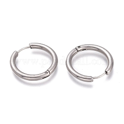 Orecchini a cerchio huggie in acciaio inossidabile 201 anti-ossidazione&nbsp;EJEW-O095-05-06