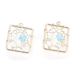 Латунные подвески&nbsp;LS-KK-F755-25G-NF