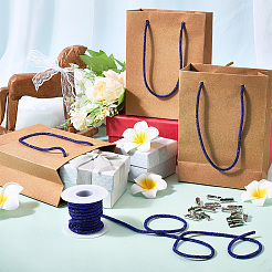 5 ярд шнуров из синтетического каучука со стразами&nbsp;OCOR-SP0001-33D