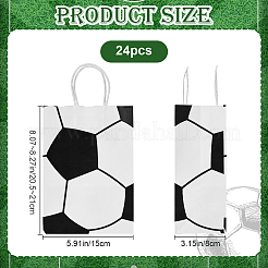 Прямоугольные бумажные подарочные пакеты с ручкой&nbsp;ABAG-WH20001-10A