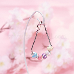 10 pz 5 stili 925 perline in argento sterling&nbsp;STER-SC0001-02S