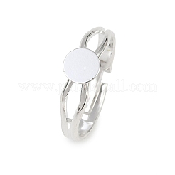 Компоненты латунные кольца&nbsp;KK-C3044-6mm-S-NF