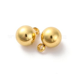 Anlaufgeschützte Charms aus Edelstahl 201&nbsp;STAS-A093-02D-G-1