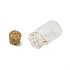 Подвески-соединители для бутылок из прозрачного стекла&nbsp;PALLOY-JF04409-01