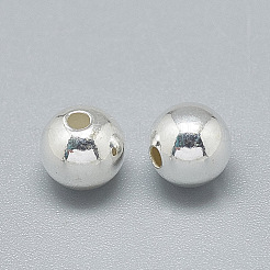 925 шарики стерлингового серебра&nbsp;LS-STER-T002-236S-7mm