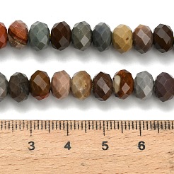 Бусы из натурального алашанского агата&nbsp;G-Z111-A39-01