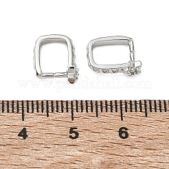 Messing-Pavé-Eispickel mit klaren Zirkonia&nbsp;CU-CBAD360-16P