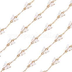 Акриловые цепочки-бабочки ручной работы длиной 1 м.&nbsp;CHC-TA0001-24B