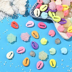 100шт 5 стиля акриловые бусины&nbsp;OACR-YW0002-23